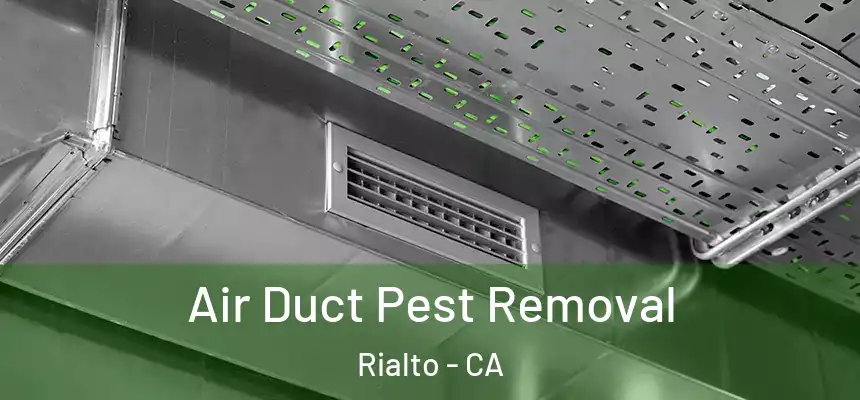 Air Duct Pest Removal Rialto - CA